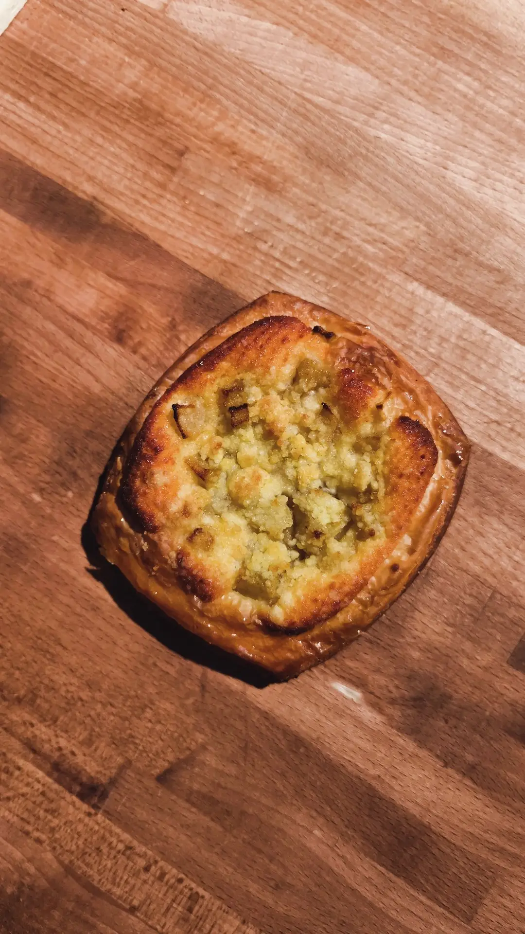 Seizoenskoek - Peer & Frangipane Crumble
